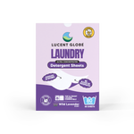 Laundry Detergent Sheets - 80 Sheet Boxes (Wild Lavender) - Bulk 5 Pack
